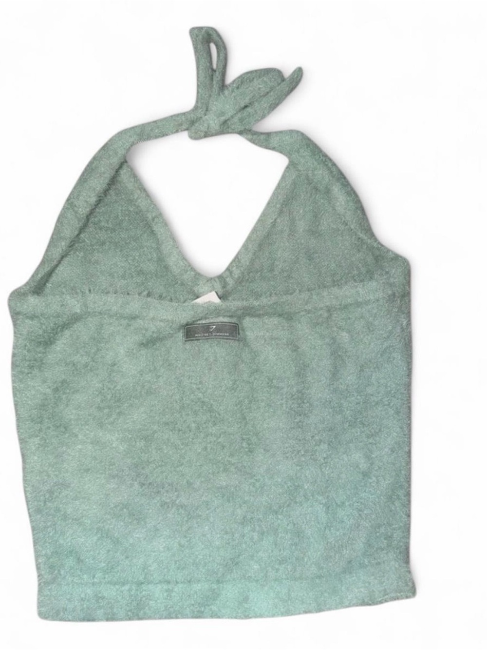 Gymshark Seafoam Green Halter Crop Top